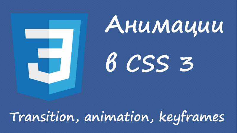 Анимации в CSS 3. Transition, animation, keyframes